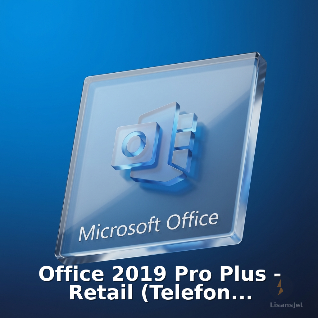 Office 2019 Pro Plus - Retail (Telefon Aktivasyon)