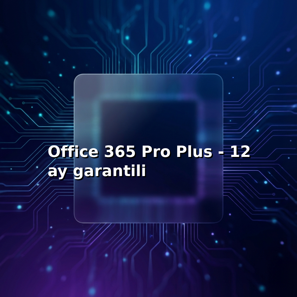 Office 365 Pro Plus - 12 ay garantili